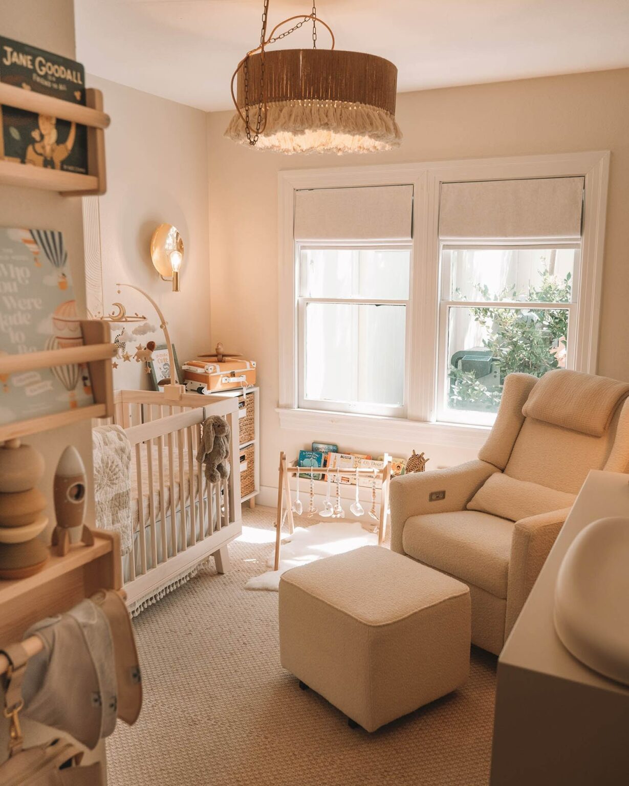 Neutral Boho Safari-Themed Nursery - The Baby Abroad