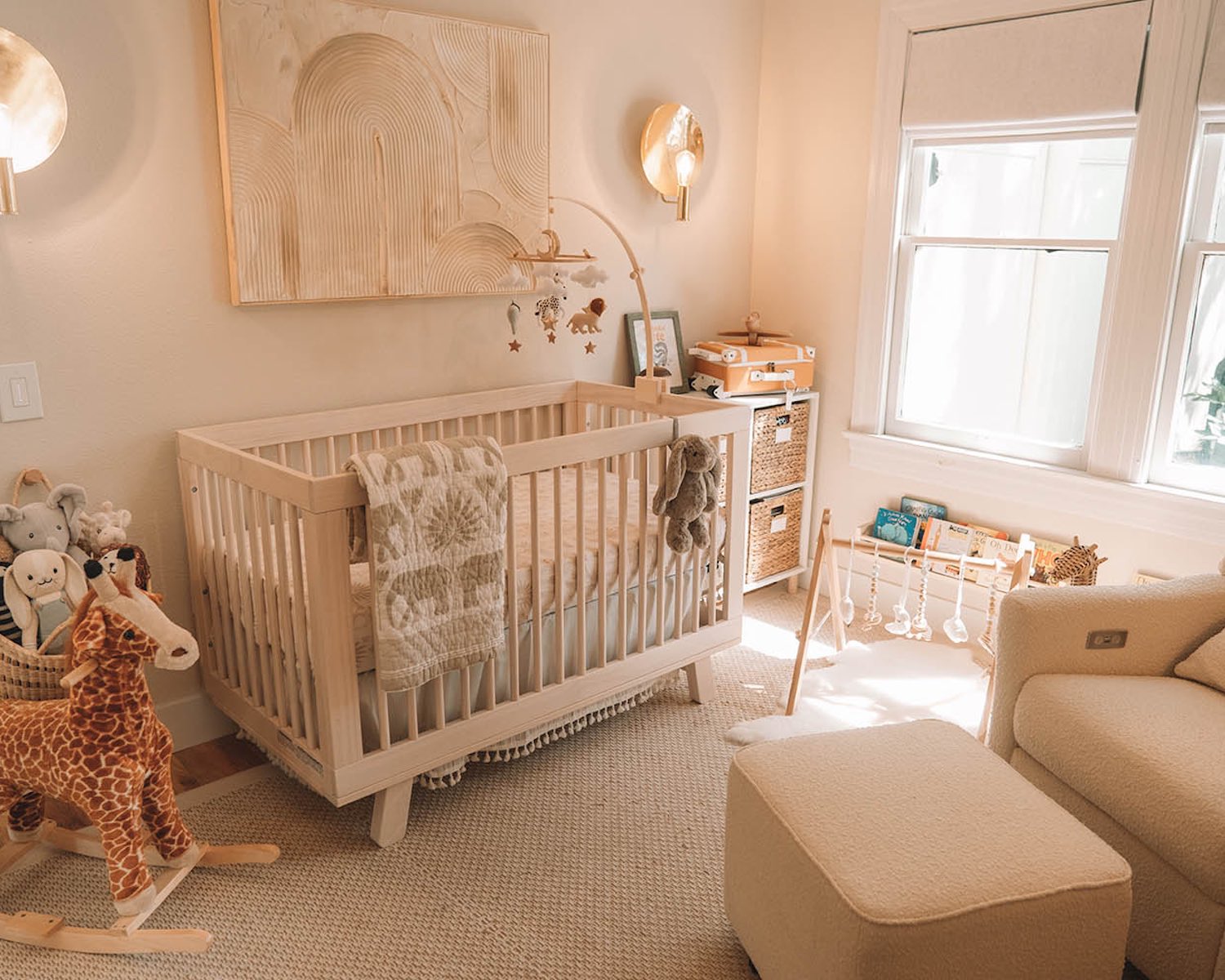 Neutral Boho Safari-Themed Nursery - The Baby Abroad