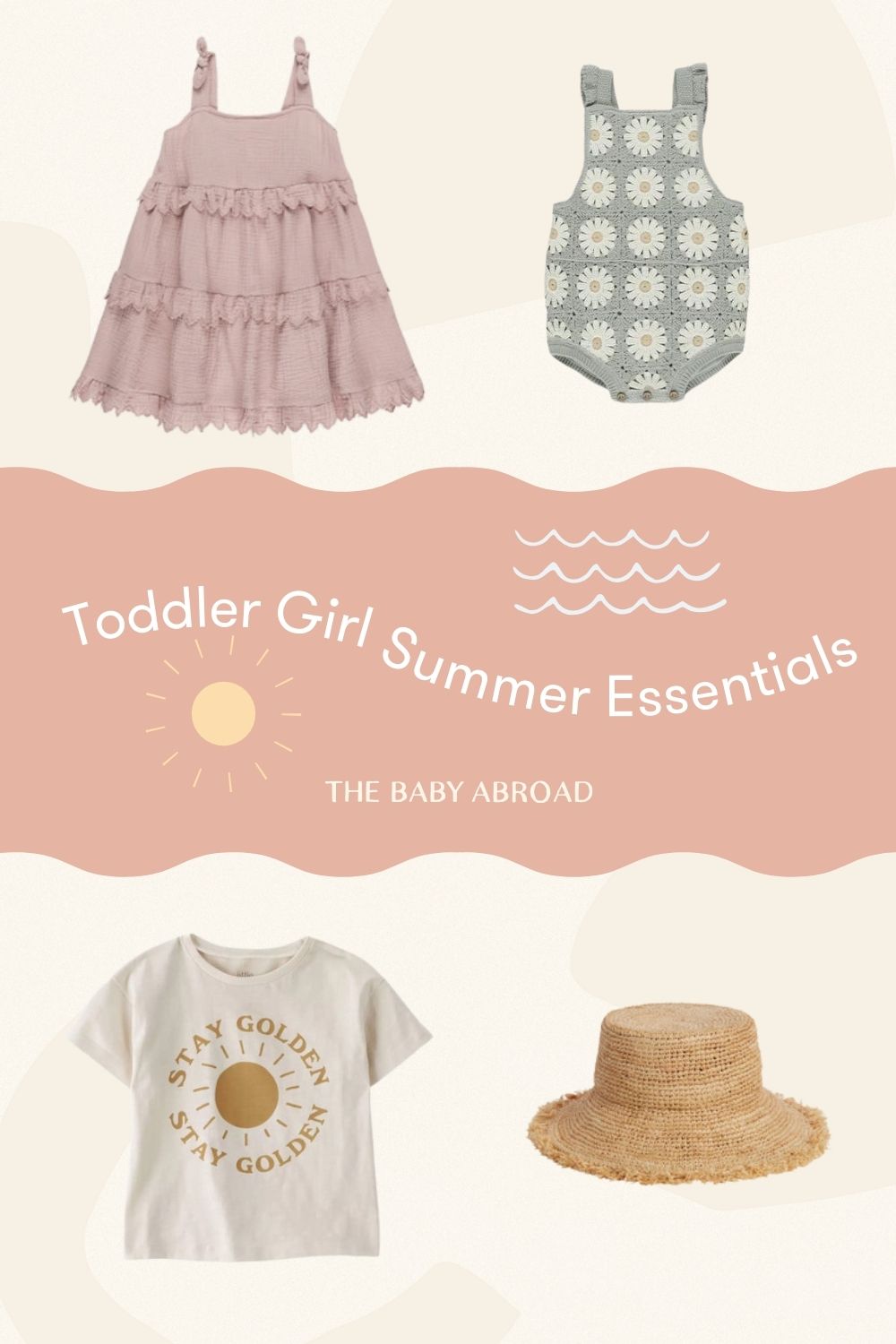 Summer Clothes for Toddler Girls Pin