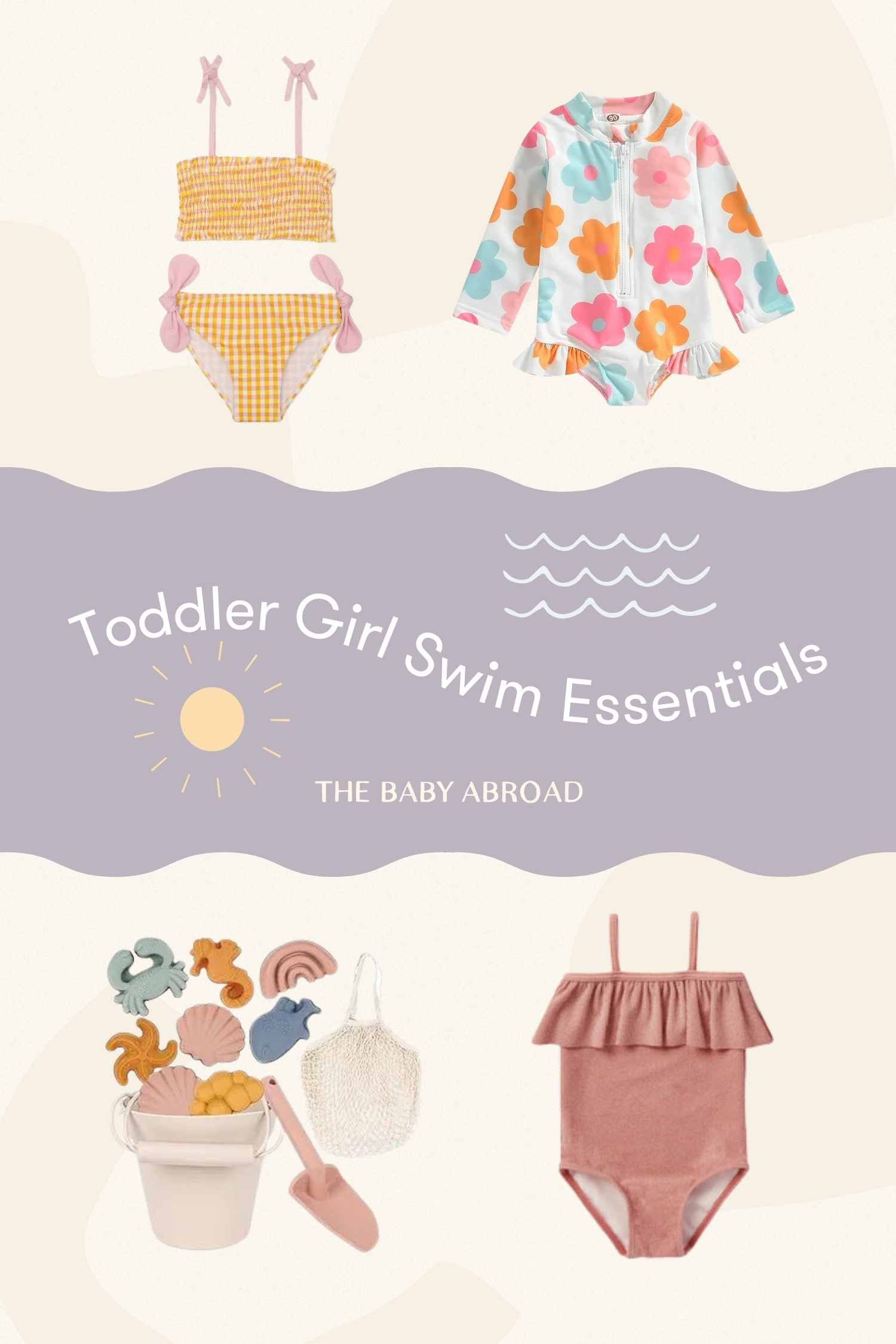 Toddler Girl Swimwear Essentials Pin